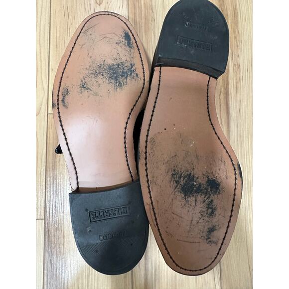 Stuart McGuire Monk Strap Loafers Mens 13 Black Ortho Vent - Picture 10 of 12